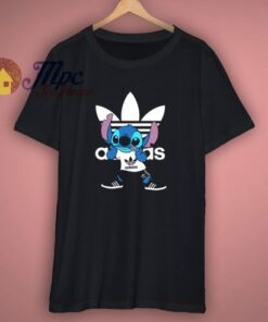 Funny Stitch Adidas Parody T Shirt 3