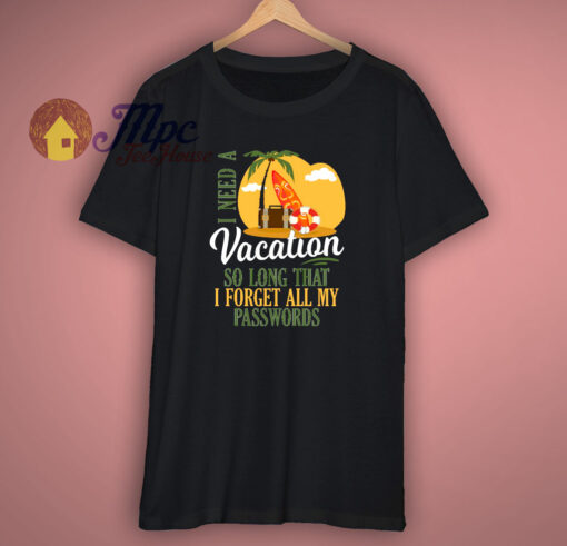 Funny Summer Vacation T Shirt