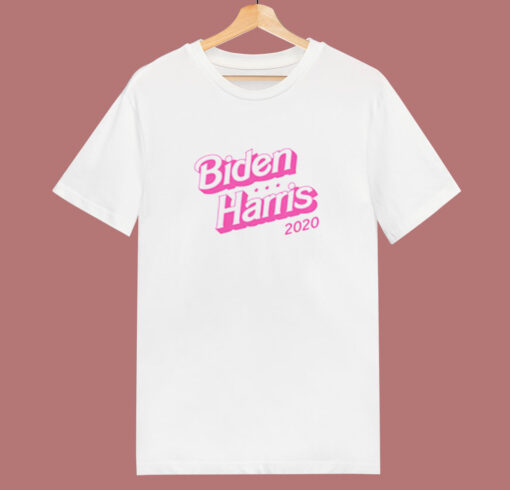 Funny Vote Biden Harris Pink Joe 2020 80s T Shirt