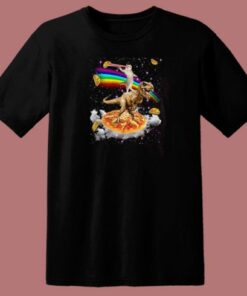 Galaxy Laser Eye Cat T Shirt Style 2