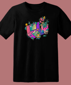 Gaming Adventure Graphic 80s T Shirt Style