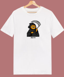 Garfield Death Halloween T Shirt Style