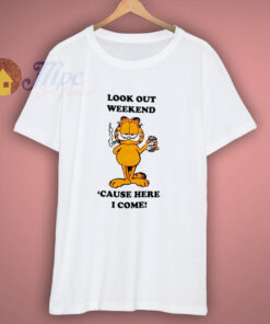 Garfield Parody Vintage T Shirt