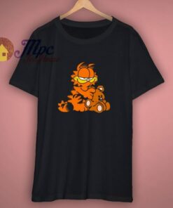 Garfield The Cat Cartoon Graphic T Shirt 1 Garfield The Cat Cartoon Graphic T Shirt 3