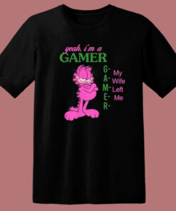 Garfield Yeah Im A Gamer T Shirt Style 1