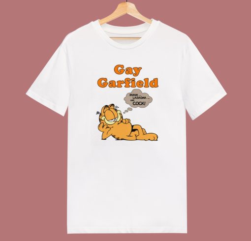 Gay Garfild Lasagna Cock T Shirt Style