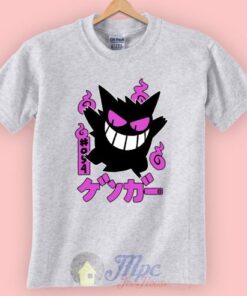 Gengar Kawai Pokemon Character Unisex Premium T shirt Size SMLXL2XL 3