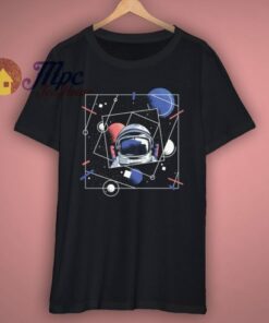 Geometric Astronaut Unisex T Shirt 1 Geometric Astronaut Unisex T Shirt 3