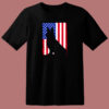 German Sheperd Flag 80s T Shirt