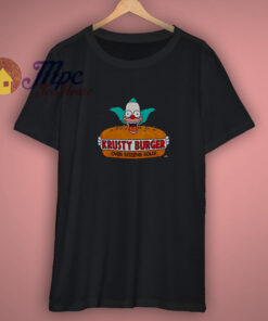 Get Buy The Simpsons Krusty Burger Logo Shirt Get Buy The Simpsons Krusty Burger Logo Shirt