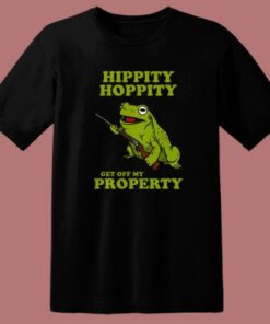 Get Off My Property Frog T Shirt Style 1 Get Off My Property Frog T Shirt Style 2