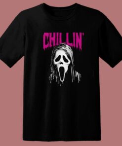 Ghost Chillin' Halloween T Shirt Style 2