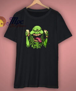 Ghostbusters 80s Movie Slimer T Shirt 1