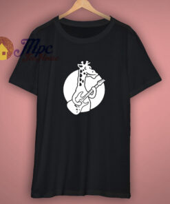 Giraffe Playing Guitar Funny Music T-Shirt Giraffe Playing Guitar Funny Music T-Shirt