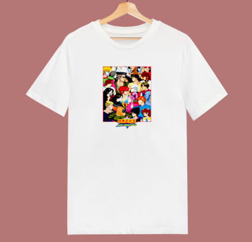 Girl  Anime 80s T Shirt