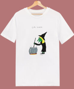 Girl Dinner Witch Halloween T Shirt Style 1