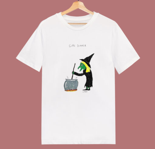 Girl Dinner Witch Halloween T Shirt Style