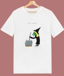 Girl Dinner Witch Halloween T Shirt Style 1 Girl Dinner Witch Halloween T Shirt Style 2