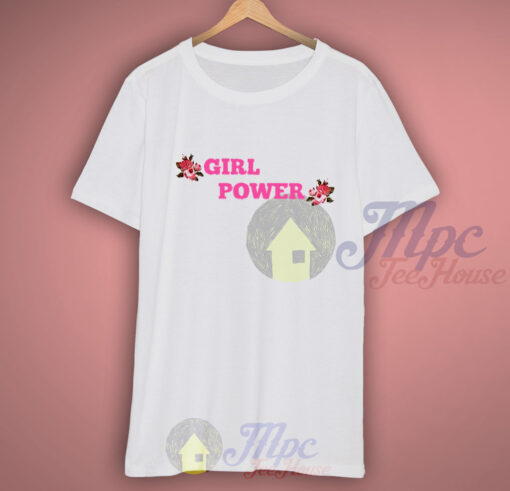 Girl Power Floral T Shirt