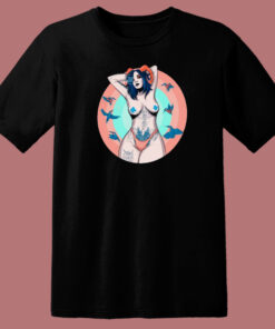 Girls Are Demon Graphic 80s T Shirt Style Girls Are Demon Graphic 80s T Shirt Style