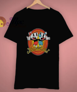 Giving Away Cuphead x Looney Tunes Combo T Shirt Giving Away Cuphead x Looney Tunes Combo T Shirt