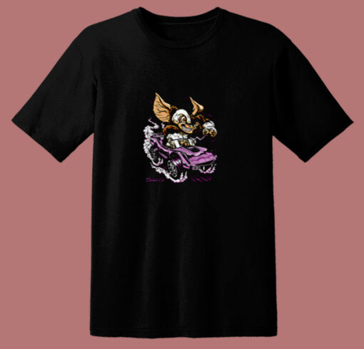 Gizmo Gremlins Psycho Rat Fink Parody 80s T Shirt