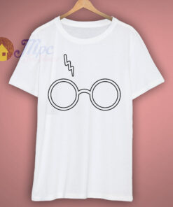 Glasses Scar Lightning Bolt T Shirt