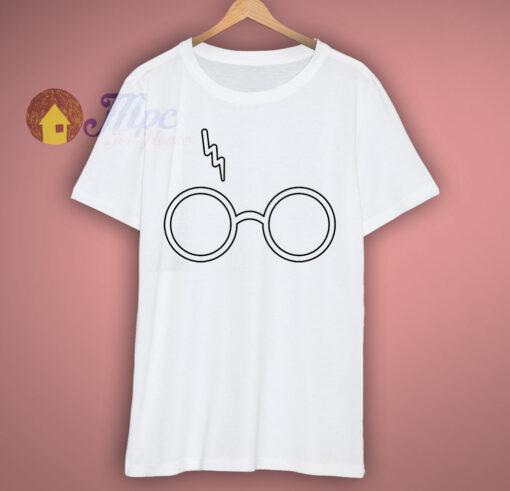 Glasses Scar Lightning Bolt T Shirt