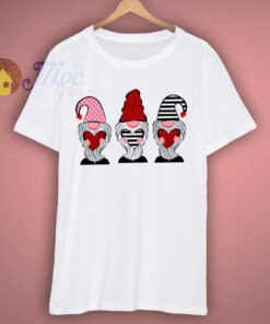 Gnomes Valentine Cute T Shirt