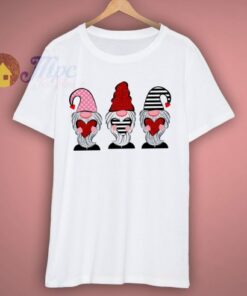 Gnomes Valentine Cute T Shirt