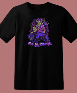 Go In Chaos With Satan 80s T Shirt Style 1