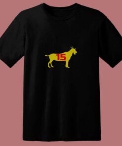Goat 15 Kansas Football Vintage Kc 80s T Shirt