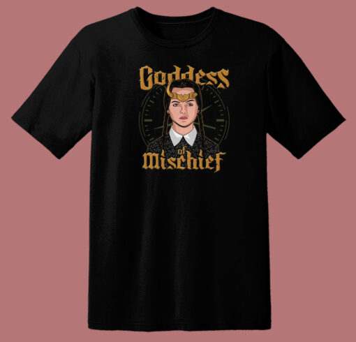 Goddess Of Mischief Graphic 80s T Shirt Style