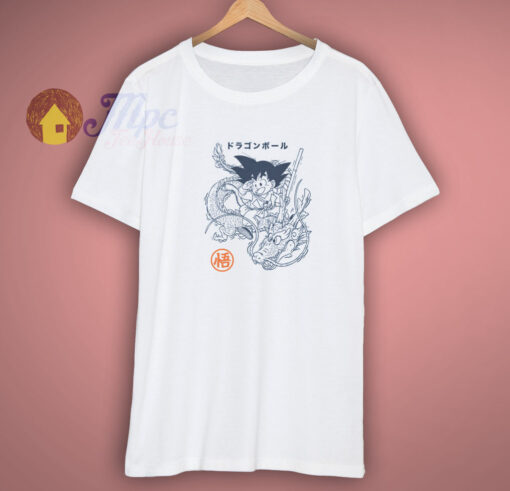 Goku And Shenron Dragon Ball Z Shirt