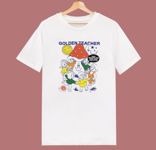 Golden Teacher Mushroom T Shirt Style