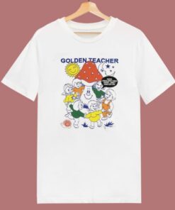 Golden Teacher Mushroom T Shirt Style 1 Golden Teacher Mushroom T Shirt Style 2
