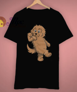 Goldendoodle Cute Hype Dance Dog T Shirt