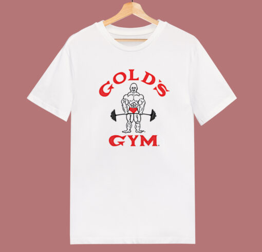 Golds Gym Old Logo T Shirt Style