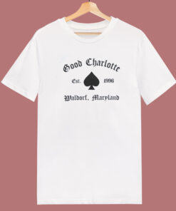 Good Charlotte Waldorf Maryland T Shirt Style