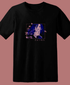 Goodbye Sad Girl Anime 80s T Shirt