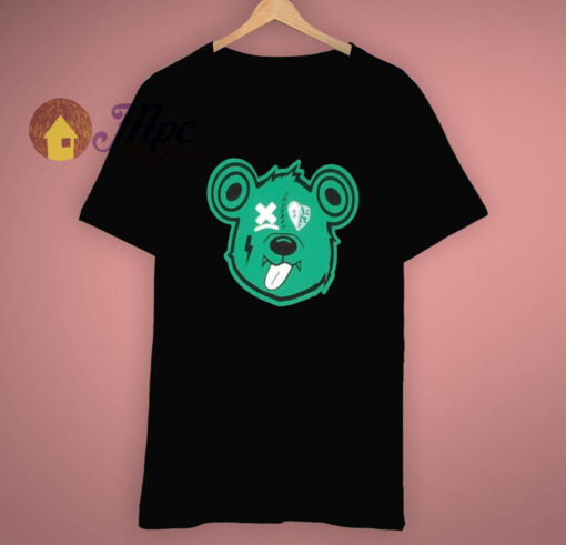 Goof Bear Pine Sonic Green Air Jordan T Shirt