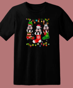 Goofy On Socks Christmas 80s T Shirt Style