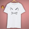 Graphic Cat Print Cute T Shirt