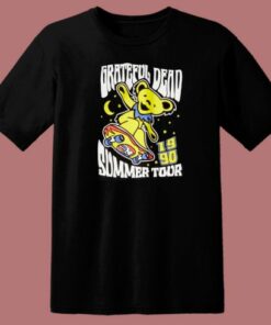 Grateful Dead Skating Bear 80s T Shirt Style 2