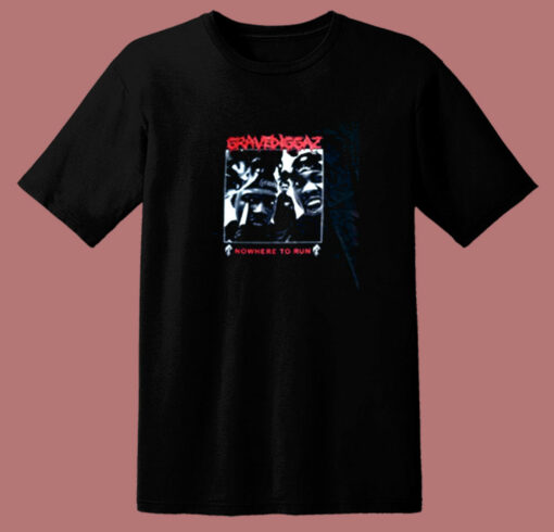 Gravediggaz Nowhere To Run Hip Hop 80s T Shirt