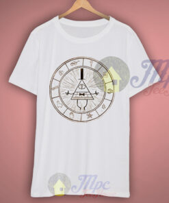 Gravity Falls Bill Chipper Map T Shirt