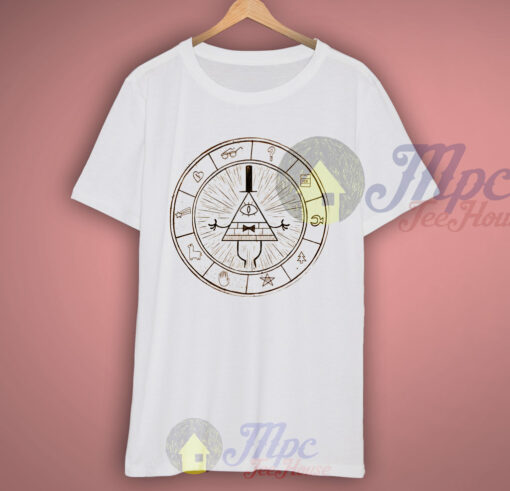 Gravity Falls Bill Chipper Map T Shirt