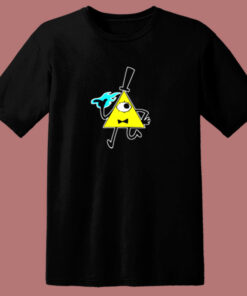 Gravity Falls Bill Cipher Walking 80s T Shirt