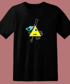 Gravity Falls Bill Cipher Walking 80s T Shirt