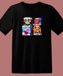 Great Jeff Dunham Characters Savage Classy Rachet Bougie 80s T Shirt
